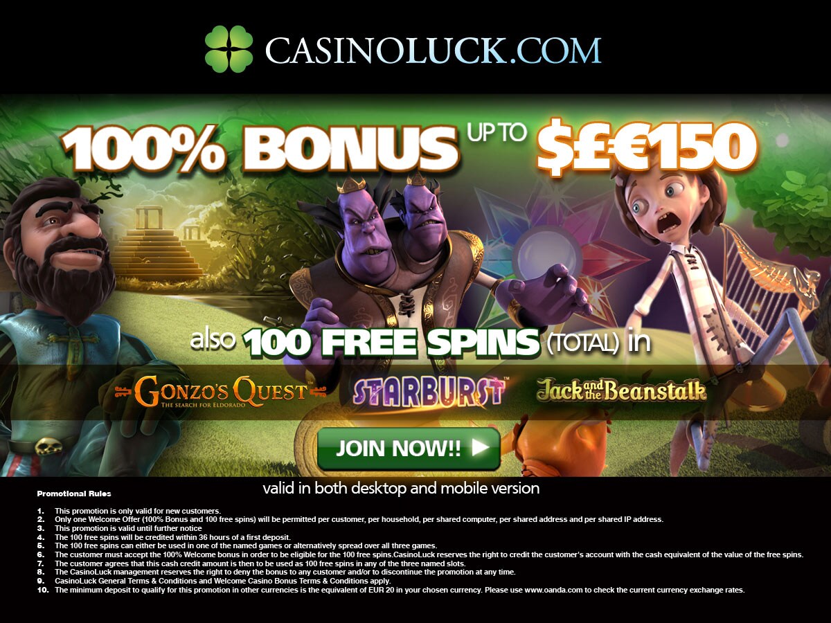 CasinoLuck 100 ilmaiskierrosta NetEnt pöytäkoneiden ja kannettavien cl spins CasinoLuck 100 ilmaiskierrosta NetEnt pöytäkoneiden ja kannettavien